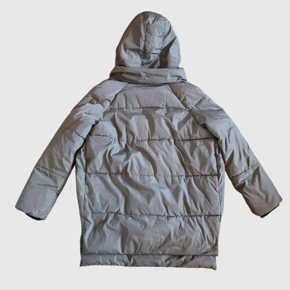 Bagatelle Sport Olive Green Layered Subarctic Thermal Puffer Zipper Jacket Large - Picture 4 of 15